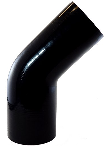 Silicone 45 Degree Elbow