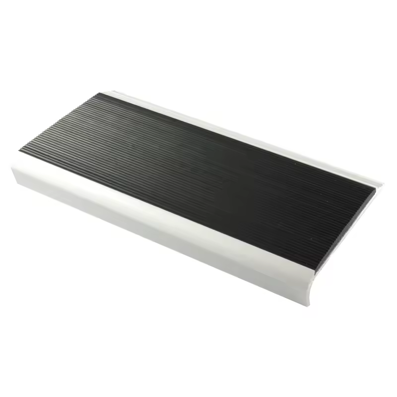 floor parts L type non slip seal strip rubber stair noising edge trim