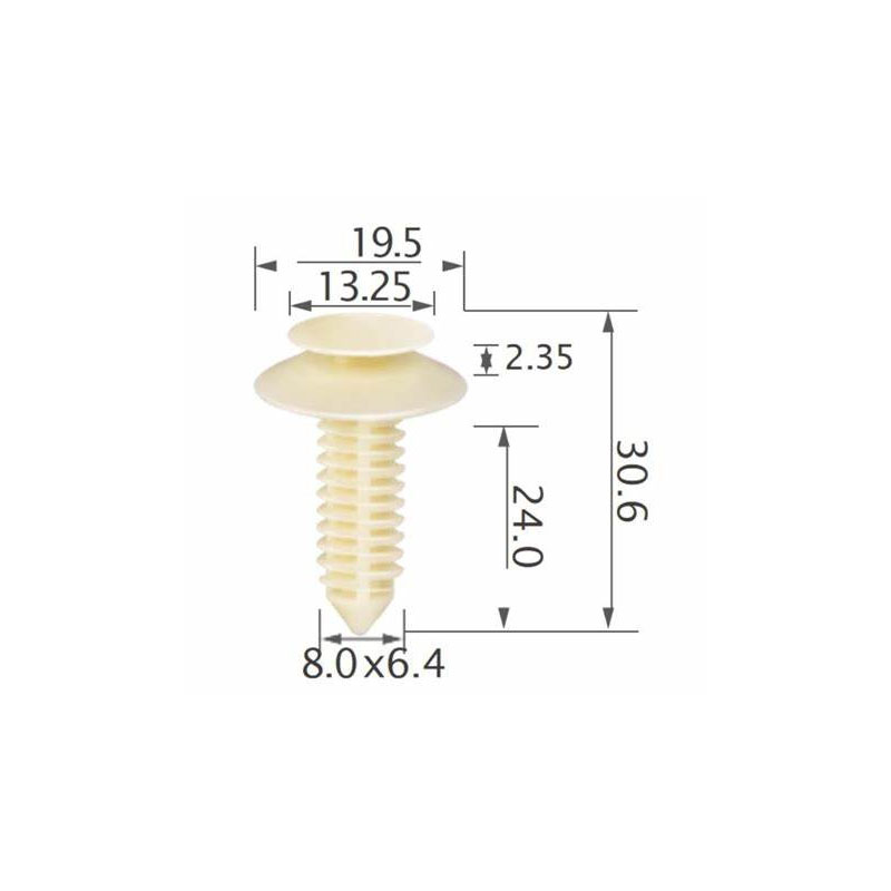 Plastic Panel Retainers Clips For AMC 8934202599
