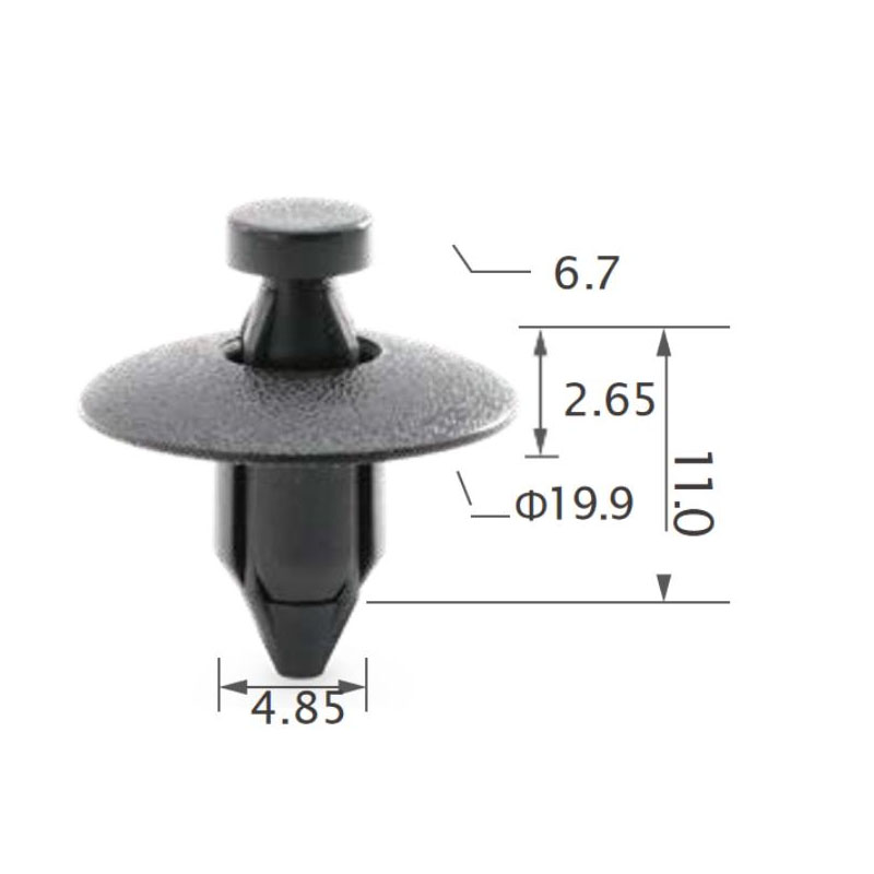 For Volvo 3541113 Trim Panel Retainer