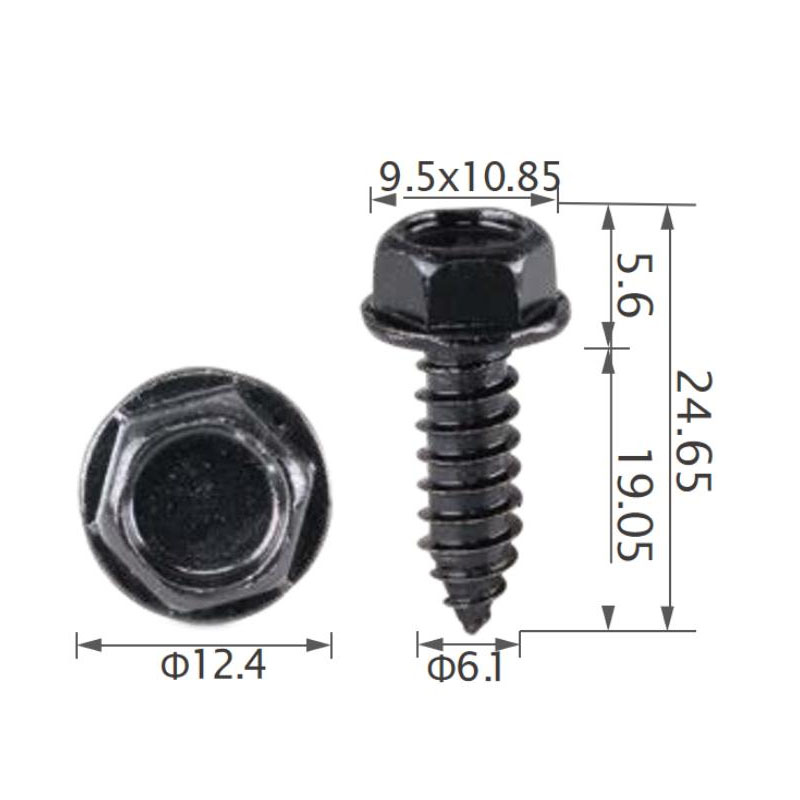 For BENZ 55914-S2 Indented Hex Washer Head Tapping Screw New Metal
