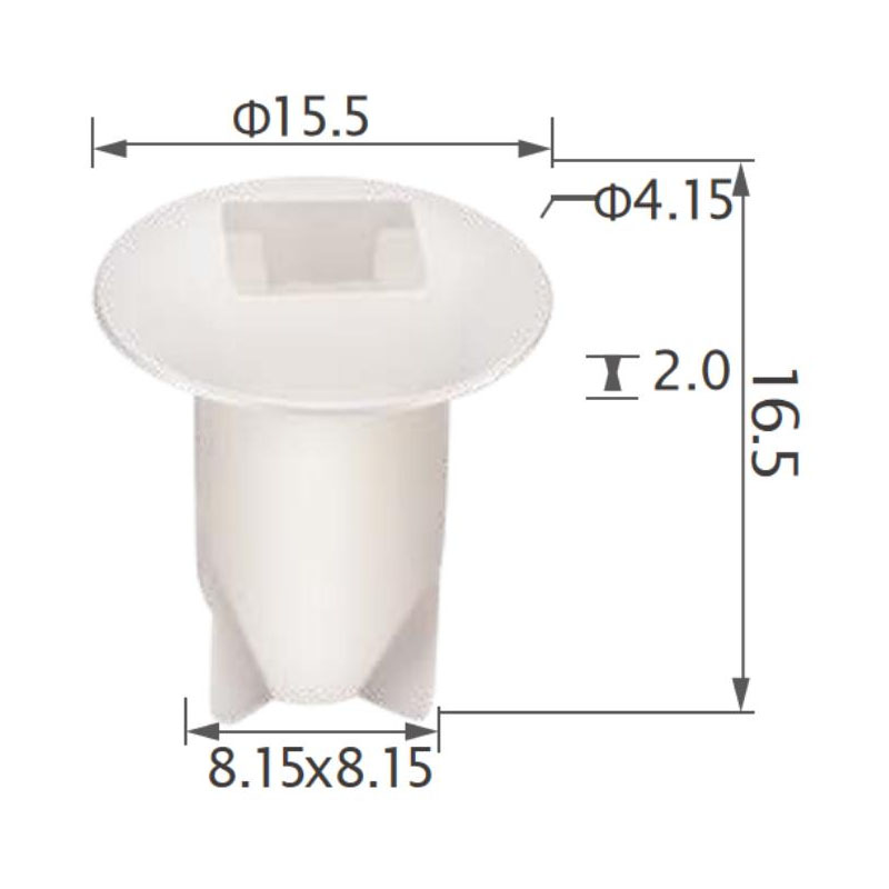 Clips for some Renault Scenic models  7703081184