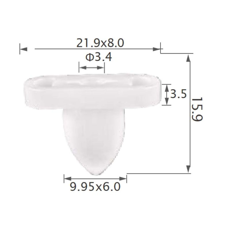 Fit MERCEDES BENZ Front Window Trim Retainer A2096900018