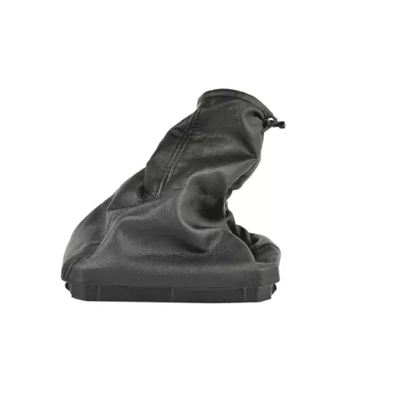 Shift bag shift cuff leather black for Opel 738423