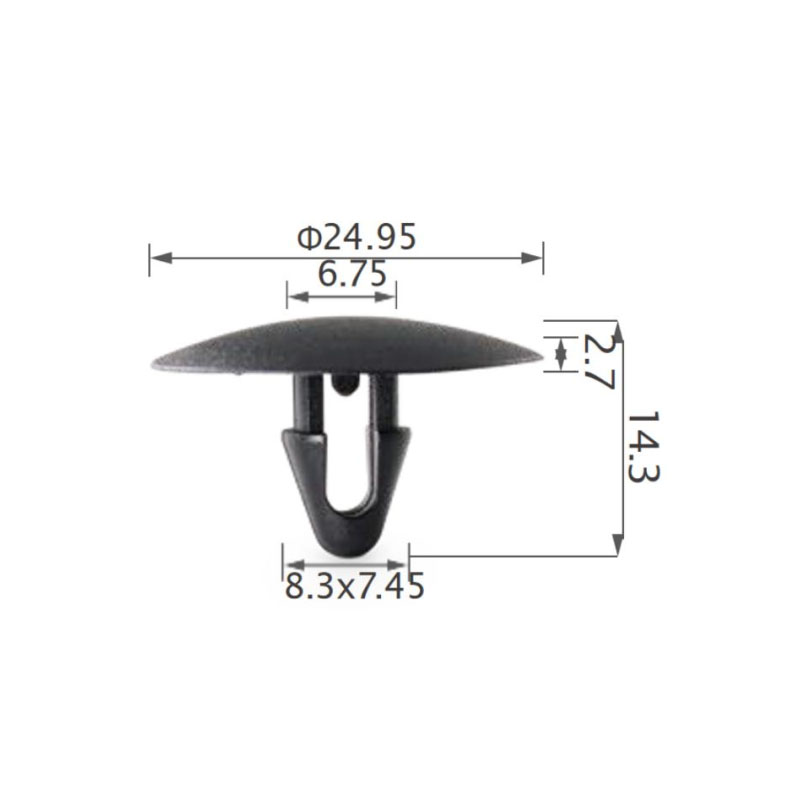 Hood Insulation Retainer Clips For Toyota 90467-08124